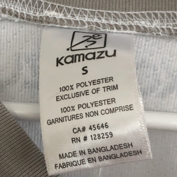 NWT Kamazu Hokey Jersey size S, white & gray - Picture 3 of 3